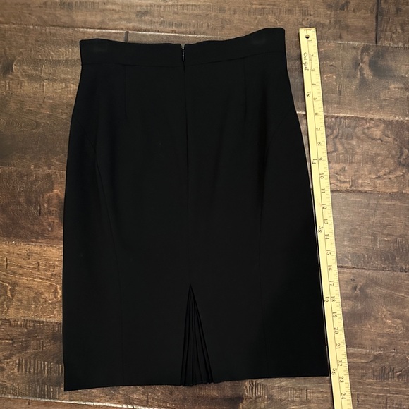 Ann Taylor Classic Black Pencil Skirt - Picture 2 of 9